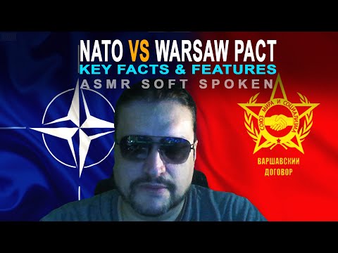 ASMR:  NATO vs Warsaw Pact | Key features and historical facts | soft spoken ASMR video
