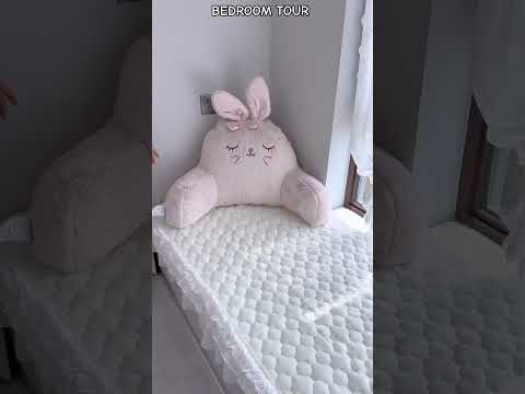 BEDROOM TOUR | cozy neutral decor 🥹💖#roomtour  #decor #chill #cute  #diy #decor #cozy #viral #fypシ