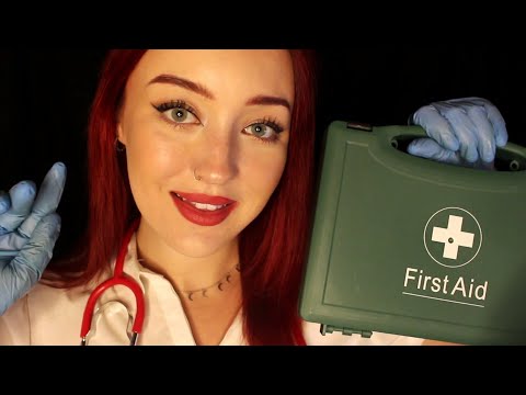 ASMR School Nurse Treats Your Injury - Medical Exam