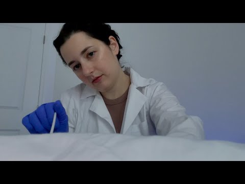 ASMR| Seeing the Gynecologist- STD Testing with Swab and Bloodwork! (soft spoken medical roleplay)