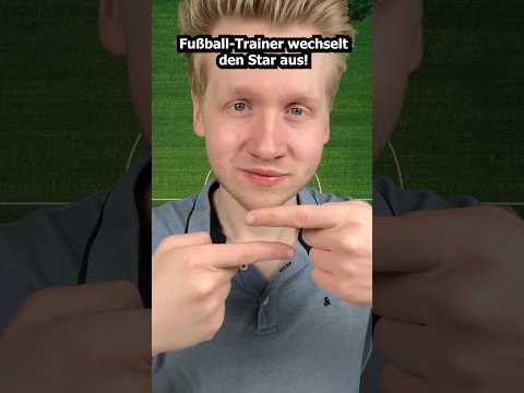 Fußball-Trainer wechselt den Star aus! #asmr