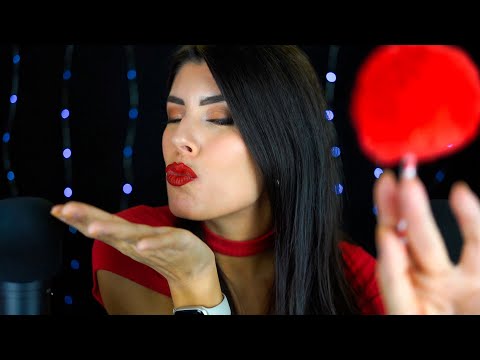 ASMR 💋 KISS SOUNDS e MOUTH SOUNDS • Close Up Ear to Ear