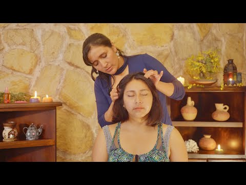 Esperanza's soft ASMR whispering & energy cleansing for relaxation & sleep 😌