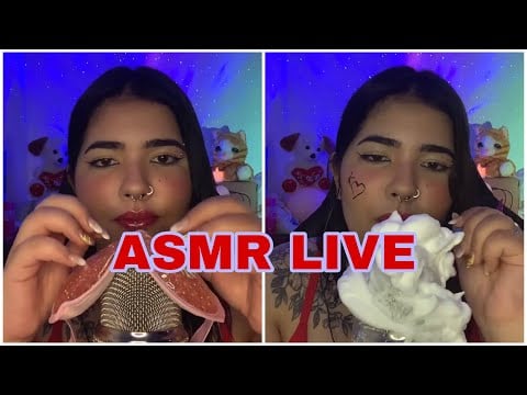 ASMR 2 horas de Live para você dormir 💤 ❤️✨