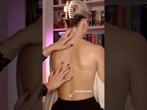 MOST satisfying BACK SCRATCH #asmr