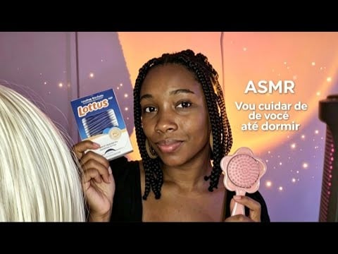 ASMR - Limpeza de Ouvido Profunda + Carinho no Cabelo | ASMR para Dormir Rápido 😴✨