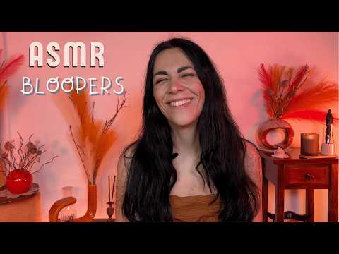 COSE CHE NON VEDI di un VIDEO REAL PERSON ASMR  | BLOOPERS !