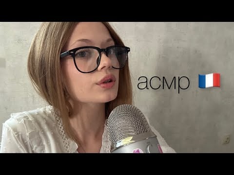 asmr: мурашечный урок французского 🇫🇷💋