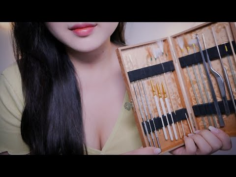 ASMR {ENG SUB} Rough Ear Cleaning  👂  binal 2 mic