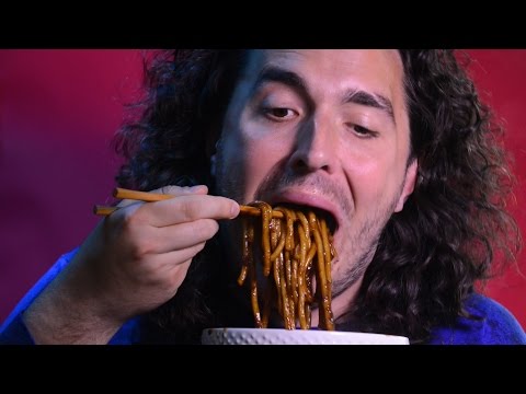 ASMR Eating Jjajangmyeon Black Bean Noodle 짜장면  먹방