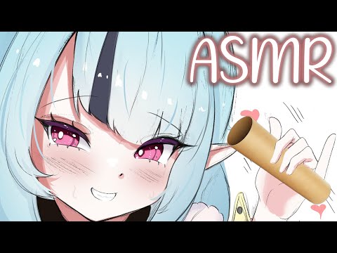 【ASMR】Tube Mouth Sounds to Tickle Your Brain