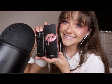 ASMR - Lipstick Application (Kylie Lip Kits)