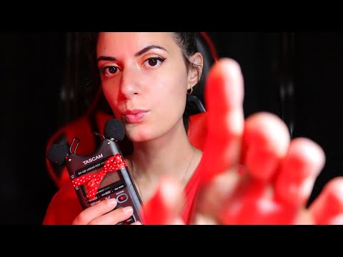 ASMR TOCANDO TU CARA y MOUTH SOUNDS ✋🏻👄 | ASMR en Español