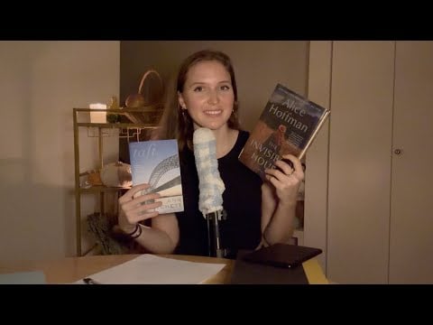 ASMR The 9 Books I read in September 📚 (close-whispered)