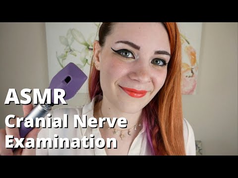 ASMR Cranial Nerve Examination | Soft Spoken Binaural Medical RP