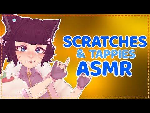 [ASMR] Catgirl Scratches & Taps Your Brain For INTESNE Tingles 🐾