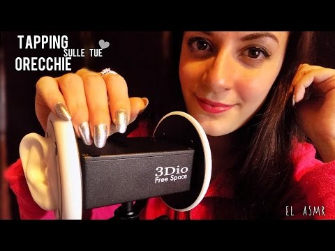 ★ASMR italiano★ TAPPING SULLE TUE ORECCHIE! ♥ Sussurri *3Dio*