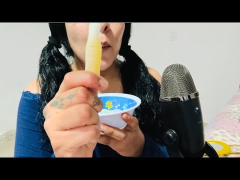 😍🤤ASMR PROBANDO DULCES DE CERA😍
