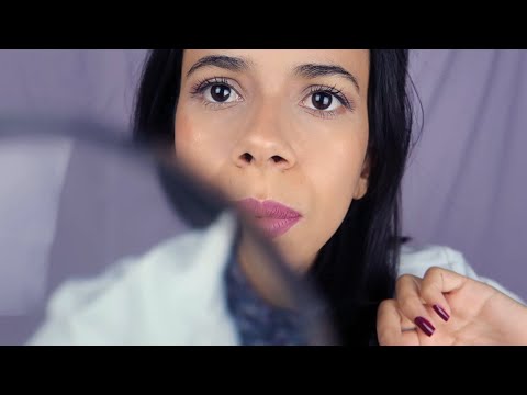 [ASMR] - Roleplay - DERMATOLOGISTA CUIDANDO DE VOCÊ