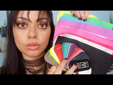 ASMR| Color Analysis Image Consultant [In-Depth] RP (PERSONAL ATTENTION) Styling & Makeup - WINTER