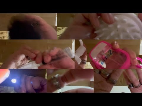 ASMR | Random Triggers in 3 Minutes (Minimal Talking)