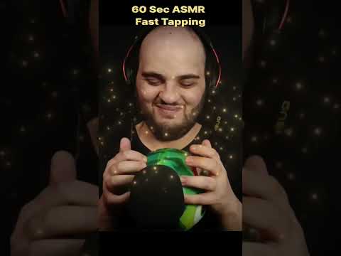 60 Sec ASMR - Fast tapping 💤
