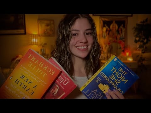 asmr book recommendations 𓍢ִ໋🀦 reading to you + book tapping