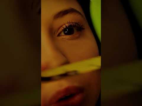 Measuring your face ASMR