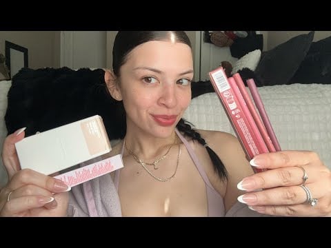 ASMR beauty haul 🩷