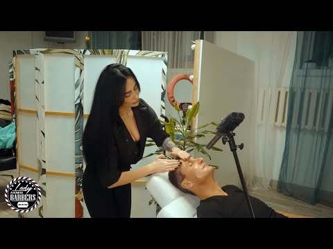 Gentle ASMR Scalp Massage by Barber Lady Helen for Men