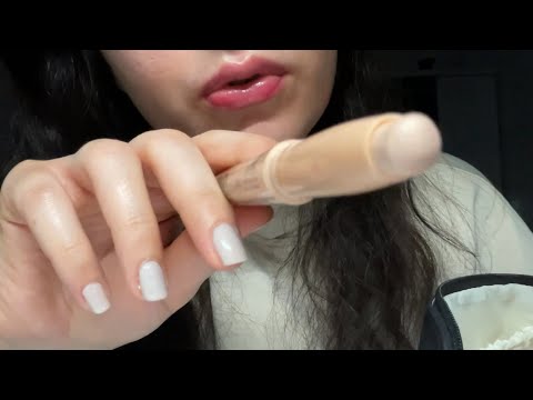 ASMR Spit Painting ile Makyajını Yapıyorum | Türkçe Asmr | Doing Your Makeup #asmr #türkçeasmr 