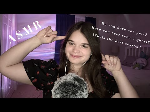 ASMR Asking YOU 25 Personal Questions! [Personal Attention!]