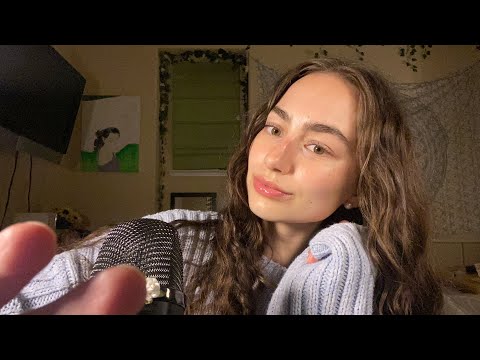 asmr hand movements + rambles 
