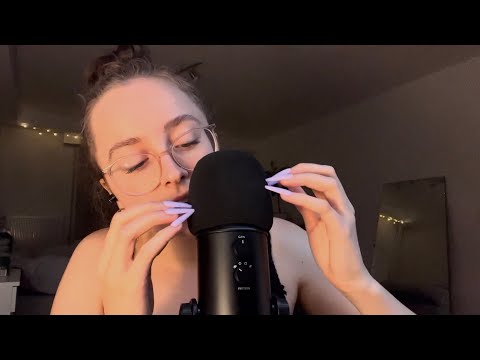 ASMR trigger words + mic scratching ✨