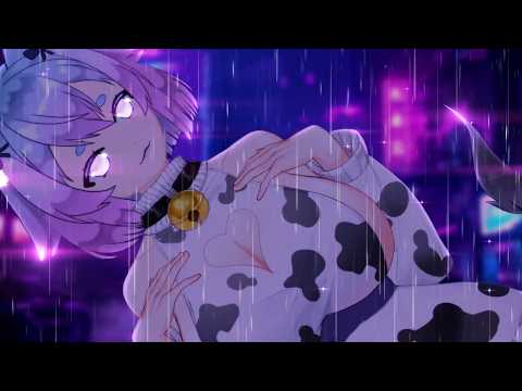ASMR | Sweet Cow Keeps You Cozy During a Thunderstorm | Ear Massage, Rain, Thunder, No Talking