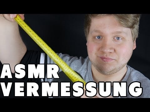 ASMR | Ich VERMESSE DICH und QUATSCHE mit dir! auf Deutsch/German