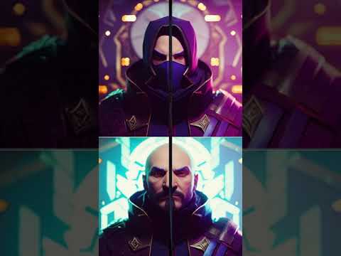 Нейросеть рисует Антимаг Дота 2 / Anti-Mage Dota 2