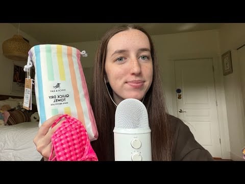 ASMR my summer favorites! ☀️￼