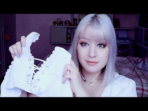 ASMR 👗Shein Haul 👙 Costume da bagno , T-shirt colorate e 👗 Vestiti estivi