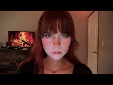 ASMR Scary Stories Around The Camp Fire (Talking About My Favourite Horror Movies) Fire Sounds
