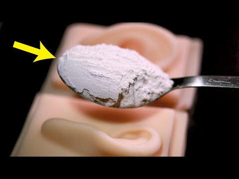 ASMR That's right! Mother's ear massage (subtitles, baby powder)