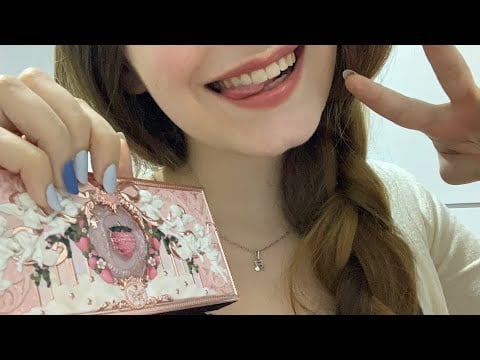 fast ASMR ~ doing your makeup (camera touching) 