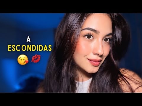 ASMR ✨| TU AMIGA TE CONSIENTE Y MAQUILLA A ESCONDIDAS DEL MAESTRO😘 ROLEPLAY EN ESPAÑOL 😴