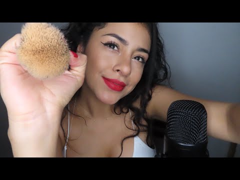 ASMR / ROLEPLAY TE MAQUILLO RÁPIDO