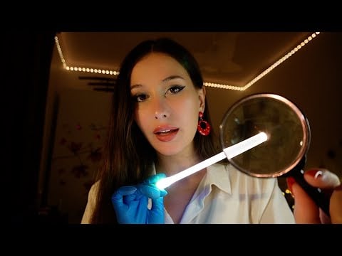 ASMR RP DERMATOLOGUE (analyse de peau, cuir chevelu, allergies,...) TON EXAMEN COMPLET 🔍👁️