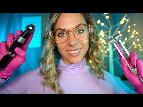 ASMR Roleplay | Deep Ear to Ear Cleaning & Ear Wax Removal - Otoscope Ear Exam for SLEEP