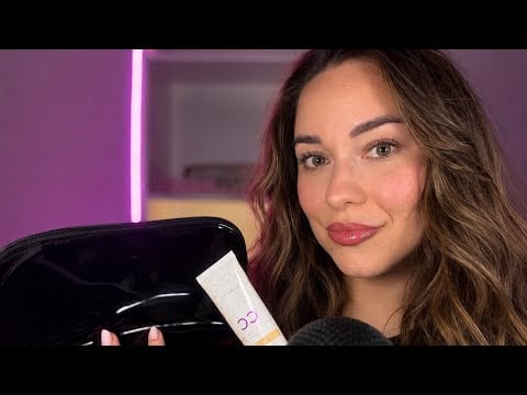 ASMR Tingly Whispering While I Do My Makeup