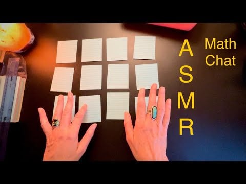 Fractions to Decimals ~ ASMR Over Explaining Soft Spoken with Memory Card Game