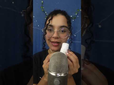 ASMR- Posso fazer sua skin care?