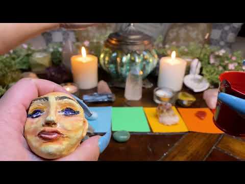 ASMR | Scam Artist Spiritual Healer Does Crystal Chakra Reading | Role-play